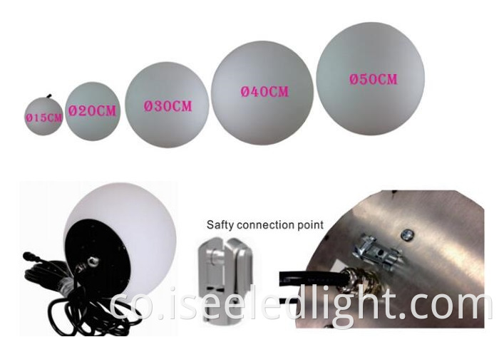 24V Milky LED Ball Light